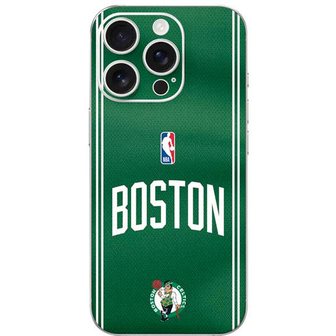 NBA Boston Celtics Jersey iPhone 16 Pro Skin